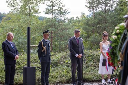 2022_07_23_Borut Pahor_80 let Bistriških žrtev_Ivan Meglič_občina Naklo_proslava_poletje-Mirko-Kunsic-1920px-44